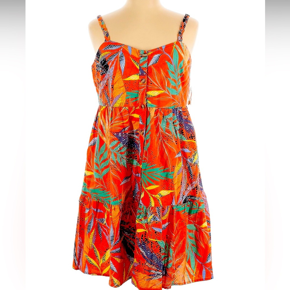 Gently used Adorable Designer Casual Summer Beach Dress BeachLunchLounge XL